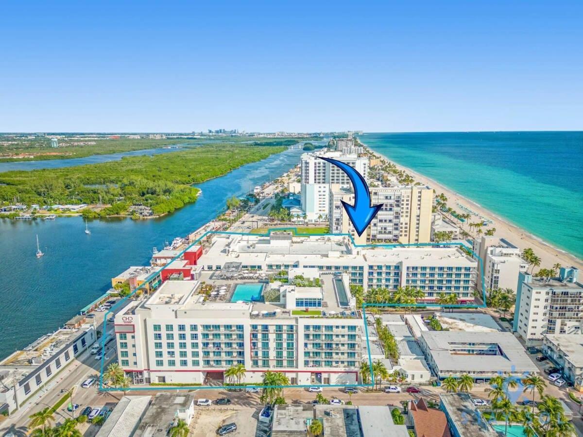 Hollywood Beach Broad - Walk - Amazing Pool - Hot Tub Exterior foto